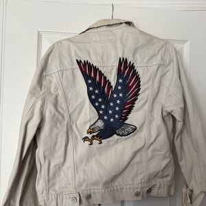 Ralph Lauren Denim & Supply USA Flag Eagle jacket
